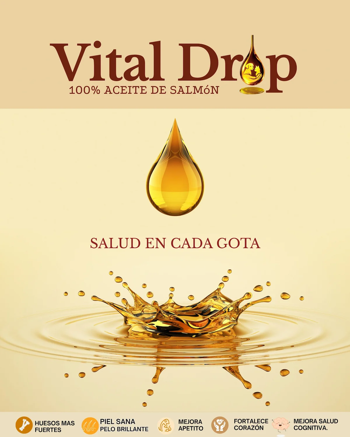 aceite de salmon vitaldroppets beneficio apoyo al sistema inmune